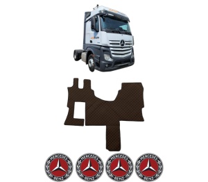 Covoras Camion Tir MERCEDES-BENZ ACTROS MP4 / MP5 din 2011-2024, Auto, 4x Stickere auto cu MERCEDES-BENZ