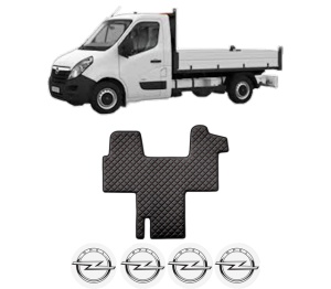Covoras Camion Tir OPEL MOVANO B Platform/Chassis (X62) din 2010-2019, Auto, 4x Stickere auto cu OPEL