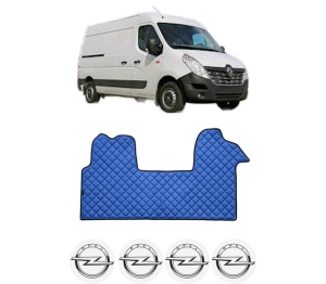 Covoras Camion Tir OPEL MOVANO B Van (X62) din 2010-2019, Auto, 4x Stickere auto cu OPEL