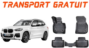 Covorase auto Bmw X3 G01 2017-2024 Set presuri tip tavita accesorii pentru autoturismul tau - masina v22399
