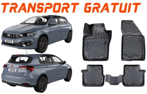 Covorase auto Fiat Tipo hatckback 2015-2025 set presuri auto tip tavita accesorii pentru autoturismul tau - masina v22523