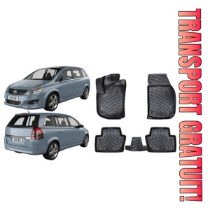 Covorase auto Opel Zafira B 2005-2014 Set presuri auto tip tavita
