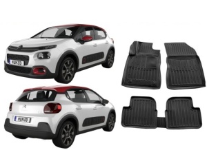 Covorase Citroen C3 Aircross (2017-2025) Set presuri auto tavita - Img 2