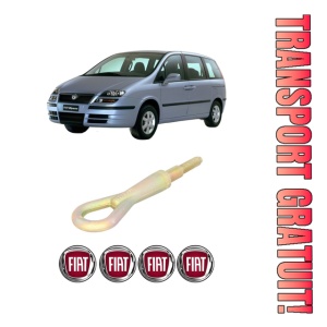 Cui carlig remorcare, tractare auto FIAT ULYSSE (179_) din 2002-2011, Otel, Cri-Flo, 4 Stickere cu FIAT