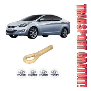 Cui carlig remorcare, tractare auto HYUNDAI ELANTRA V Saloon (MD, UD) din 2010-2016, Otel, Cri-Flo, 4 Stickere cu HYUNDAI