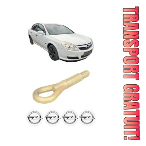 Cui carlig remorcare, tractare auto OPEL VECTRA C (Z02) din 2002-2009, Otel, Cri-Flo, 4 Stickere cu OPEL
