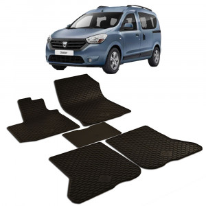 Dacia Dokker (2013-) Set 5 covorase auto cauciuc Urban Line accesorii pentru autoturismul tau - masina v238138