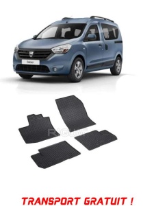 Dacia Dokker, Van, fabricat din 11.2012 - Prezent, 5 Locuri, set covorase auto dedicate, din cauciuc 100% Premium - Transport Gratuit accesorii pentru autoturismul tau - masina v40229