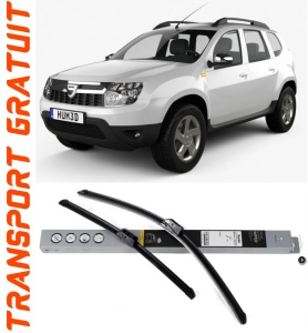 Dacia Duster Suv Set 2 stergatoare parbriz originale Renault 600/450 mm compatibile cu Dacia DUSTER SUV (2011-2018) (60 cm / 45 cm) accesorii pentru autoturismul tau - masina v54497