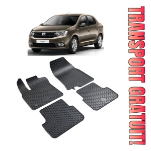 Dacia Logan (2021-prezent) Set 4 covorase auto cauciuc Urban Line