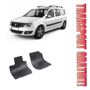 Dacia Logan I Mcv, Combi, fabricat din 01.2007 - 08.2013, 2 Locuri, set covorase auto dedicate, din cauciuc 100% Premium