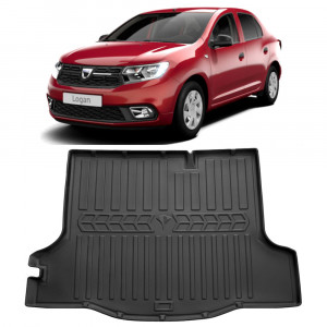 Dacia Logan II Sedan (2012-2020) Tavita cauciuc pentru protectie portbagaj accesorii pentru autoturismul tau - masina v227289