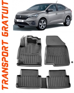 Dacia Logan III (2020-) Set Covorase auto tip tavita din cauciuc Premium Umbrella accesorii pentru autoturismul tau - masina v149447