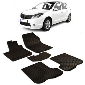 Dacia Sandero (2008-2012) Set 5 covorase auto cauciuc Urban Line accesorii pentru autoturismul tau - masina v241159