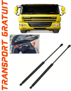 DAF CF 65 Set 2 amortizoare pentru portbagaj / haion Krosno compatibil cu DAF CF 65 Tir fabricat intre 2001-2013 accesorii pentru autoturismul tau - masina v90201