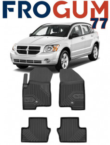 Dodge Caliber Din 2005 - 12.2011, Hatchback , Set Covorase Auto Tip Tavita Premium 3D, din cauciuc accesorii pentru autoturismul tau - masina v169407
