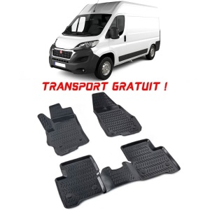 Ducato Facelift 2014- Set 2 covorase auto din cauciuc tip tavita premium line 3D Fiat - Transport Gratuit! accesorii pentru autoturismul tau - masina v49248
