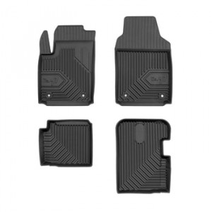 Fiat 500 Hybrid Din 02.2020 - Prezent, Hatchback , Set Covorase Auto Tip Tavita Premium 3D, din cauciuc accesorii pentru autoturismul tau - masina v164243