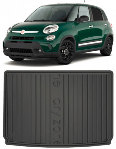 Fiat 500L din 06.2013 - Prezent Hatchback Portbagaj Mijlociu *1, Tavita Pentru Portbagaj Lux Premium Dedicata, accesorii pentru autoturismul tau - masina v182300