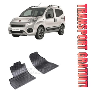 Fiat Fiorino III, Van, fabricat din 06.2008 - Prezent, 2 Locuri, set covorase auto dedicate, din cauciuc 100% Premium