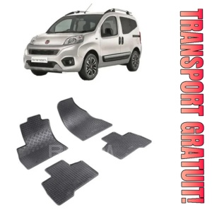 Fiat Fiorino III, Van, fabricat din 06.2008 - Prezent, 5 Locuri, set covorase auto dedicate, din cauciuc 100% Premium