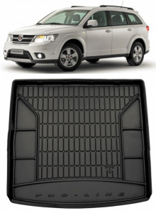 Fiat Freemont Suv din 08.2011 - 2016, Tavita Pentru Portbagaj Lux Premium Dedicata, 7 Locuri Rand 3 Culcat *1 accesorii pentru autoturismul tau - masina v190256