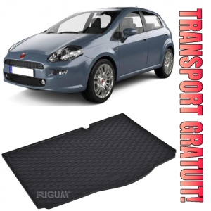 Fiat Grande Tavita pentru portbagaj din cauciuc, compatibila Fiat Grande Punto fabricatie 10.2005 - 08.2018, caroserie hatchback