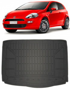 Fiat Punto Evo Hatchback din 2009 - 2012, Tavita Pentru Portbagaj Lux Premium Dedicata, 3 Usi *1 accesorii pentru autoturismul tau - masina v189253