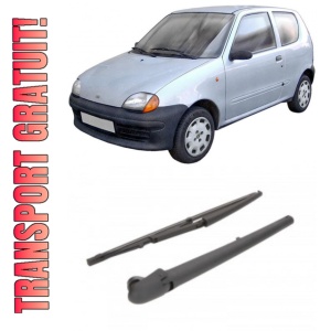 Fiat Seicento Brat stergator pentru luneta spate cu lamela 340 mm, compatibil cu Fiat Seicento Hatchback fabricat intre 1997-2010, calitate extra