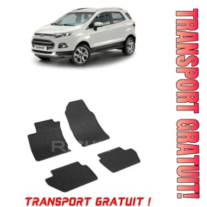 Ford Ecosport, Suv, fabricat din 02.2018 - Prezent, set covorase auto dedicate, din cauciuc 100% Premium - Transport Gratuit