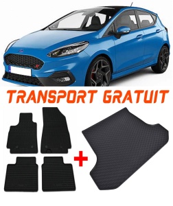 Ford Fiesta Set Covorase + tavita portbagaj auto Ford Fiesta VII, caroserie Hatchback, fabricatie 07.2017 - prezent, portbagaj inferior accesorii pentru autoturismul tau - masina v1868