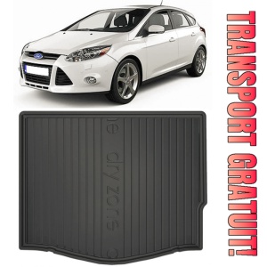 Ford Focus III din 03.2011 - 08.2018 Hatchback Roata Rezerva Ingusta / Kit Reparatie *1, Tavita Pentru Portbagaj Lux Premium Dedicata,