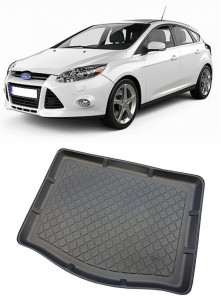 Ford Focus III Hatchback din 03.2011 - 08.2018, Tavita Pentru Portbagaj Lux Premium Dedicata, Roata Rezerva Ingusta / Kit Reparatie *1 accesorii pentru autoturismul tau - masina v199971