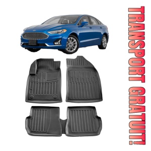 Ford Fusion (2002-2012) Set Covorase auto tip tavita din cauciuc Premium Umbrella