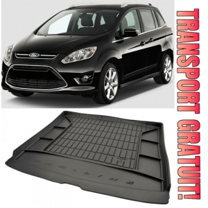 Ford Grand C-Max II Van din 11.2010 - 06.2019, Tavita Pentru Portbagaj Lux Premium Dedicata, Rand 3 Culcat *1