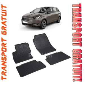 Ford Grand C-Max II, Van, fabricat din 11.2010 - 06.2019, set covorase auto dedicate, din cauciuc 100% Premium - Img 1