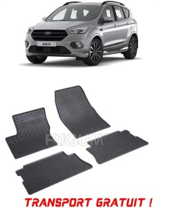 Ford Kuga II, Suv, fabricat din 02.2013 - 03.2020, set covorase auto dedicate, din cauciuc 100% Premium - Transport Gratuit accesorii pentru autoturismul tau - masina v39758