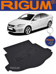 Ford Mondeo IV Sedan din 09.2007 - 12.2014, Tavita Pentru Portbagaj Lux Premium Dedicata, Roata Rezerva Ingusta / Kit Reparatie *2 accesorii pentru autoturismul tau - masina v186997