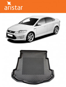 Ford Mondeo IV Sedan din 09.2007 - 12.2014, Tavita Pentru Portbagaj Lux Premium Dedicata, Roata Rezerva Ingusta / Kit Reparatie *1 accesorii pentru autoturismul tau - masina v195005