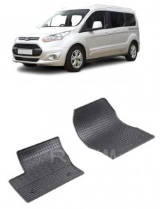 Ford Tourneo Connect III, Van, fabricat din 2019 - Prezent, 2 Locuri, set covorase auto dedicate, din cauciuc 100% Premium accesorii pentru autoturismul tau - masina v156109