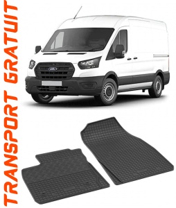 Ford Tourneo Courier II, Van, fabricat din 06.2014 - Prezent, 2 Locuri, set covorase auto dedicate, din cauciuc 100% Premium accesorii pentru autoturismul tau - masina v156076
