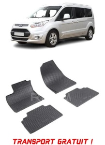 Ford Tourneo Courier, Van, fabricat din 06.2014 - Prezent, 5 Locuri, set covorase auto dedicate, din cauciuc 100% Premium - Transport Gratuit accesorii pentru autoturismul tau - masina v39633