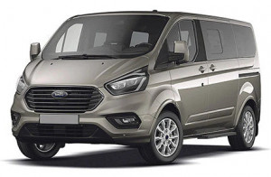 Ford Tourneo Custom fabricat din 2018 - Prezent (Cutie Automata), set covorase auto dedicate, din cauciuc 100% Premium accesorii pentru autoturismul tau - masina v156658