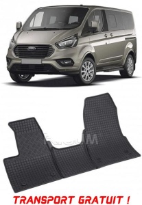 Ford Tourneo Custom fabricat din 2018 - Prezent (Cutie Automata), set covorase auto dedicate, din cauciuc 100% Premium - Transport Gratuit accesorii pentru autoturismul tau - masina v39613