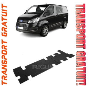Ford Tourneo Custom, Van, fabricat din 01.2013 - Prezent, Rand 3, set covorase auto dedicate, din cauciuc 100% Premium - Img 1
