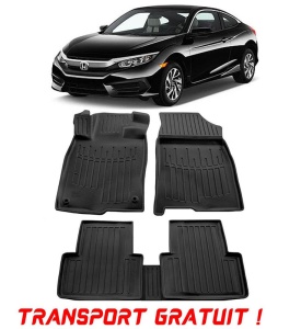 Honda Civic (Sedan/Hatchback) (2017-) Set covorase auto cauciuc G.Modern Line 3D transport gratuit accesorii pentru autoturismul tau - masina v50429