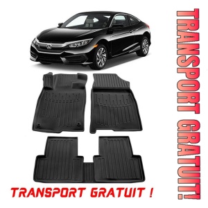 Honda Civic (Sedan/Hatchback) (2017-2022) Set covorase auto cauciuc G.Modern Line 3D transport gratuit