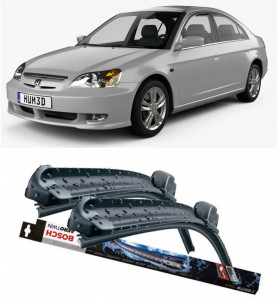 Honda Civic Set 2 stergatoare parbriz Bosch Bosch Aerotwin compatibile cu Honda Civic 2003-2005 (53 cm / 47.5 cm) accesorii pentru autoturismul tau - masina v130217