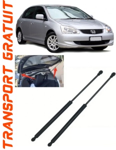 Honda Civic VII Set 2 amortizoare pentru portbagaj / haion Krosno compatibil cu Honda Civic VII Hatchback fabricat intre 2000-2005 accesorii pentru autoturismul tau - masina v88044