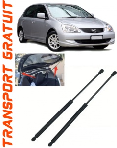 Honda Civic VII Set 2 amortizoare pentru portbagaj / haion Krosno compatibil cu Honda Civic VII Hatchback fabricat intre 2000-2005 accesorii pentru autoturismul tau - masina v89068